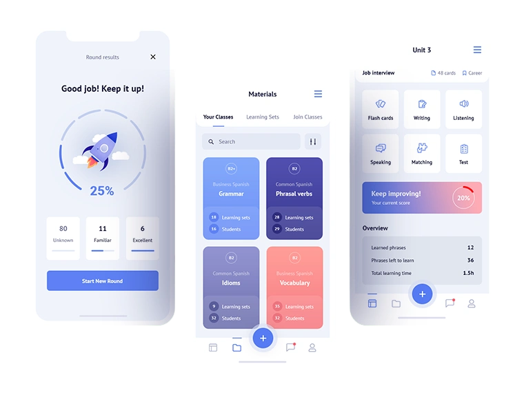 Cloud based learning management features