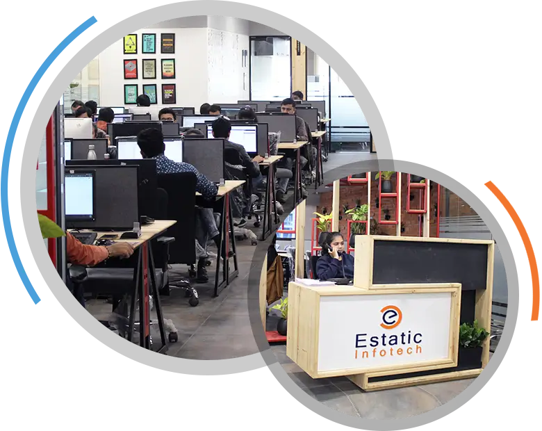 Escritório da Estatic Infotech