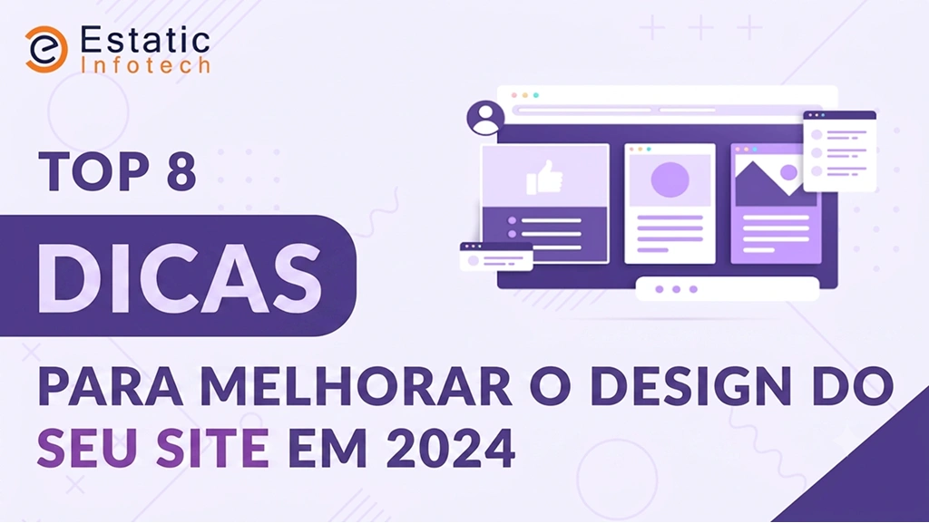 8 dicas essenciais para melhorar o design do seu site em 2024
