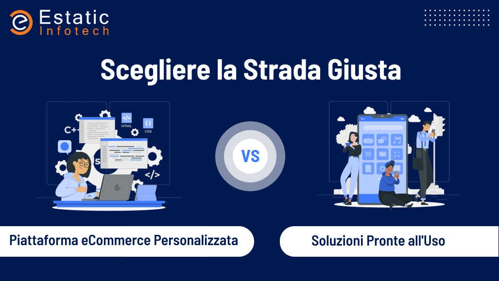 Scegliere la strada giusta: piattaforma eCommerce personalizzata o soluzioni preconfezionate?