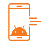 icon of android app development